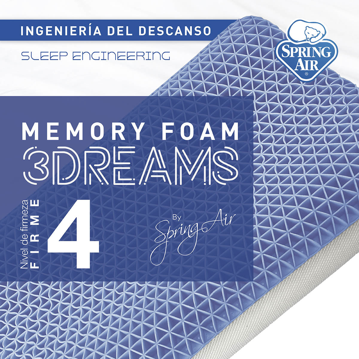 Almohada 3DREAMS de Memory Foam