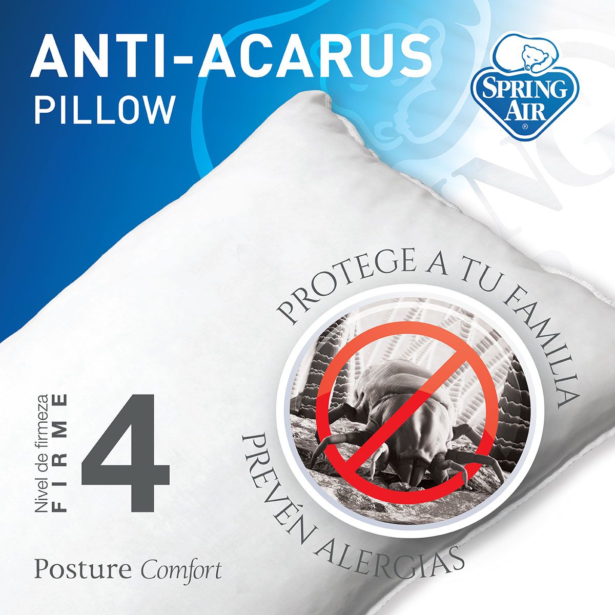 Almohada Anti-Acarus