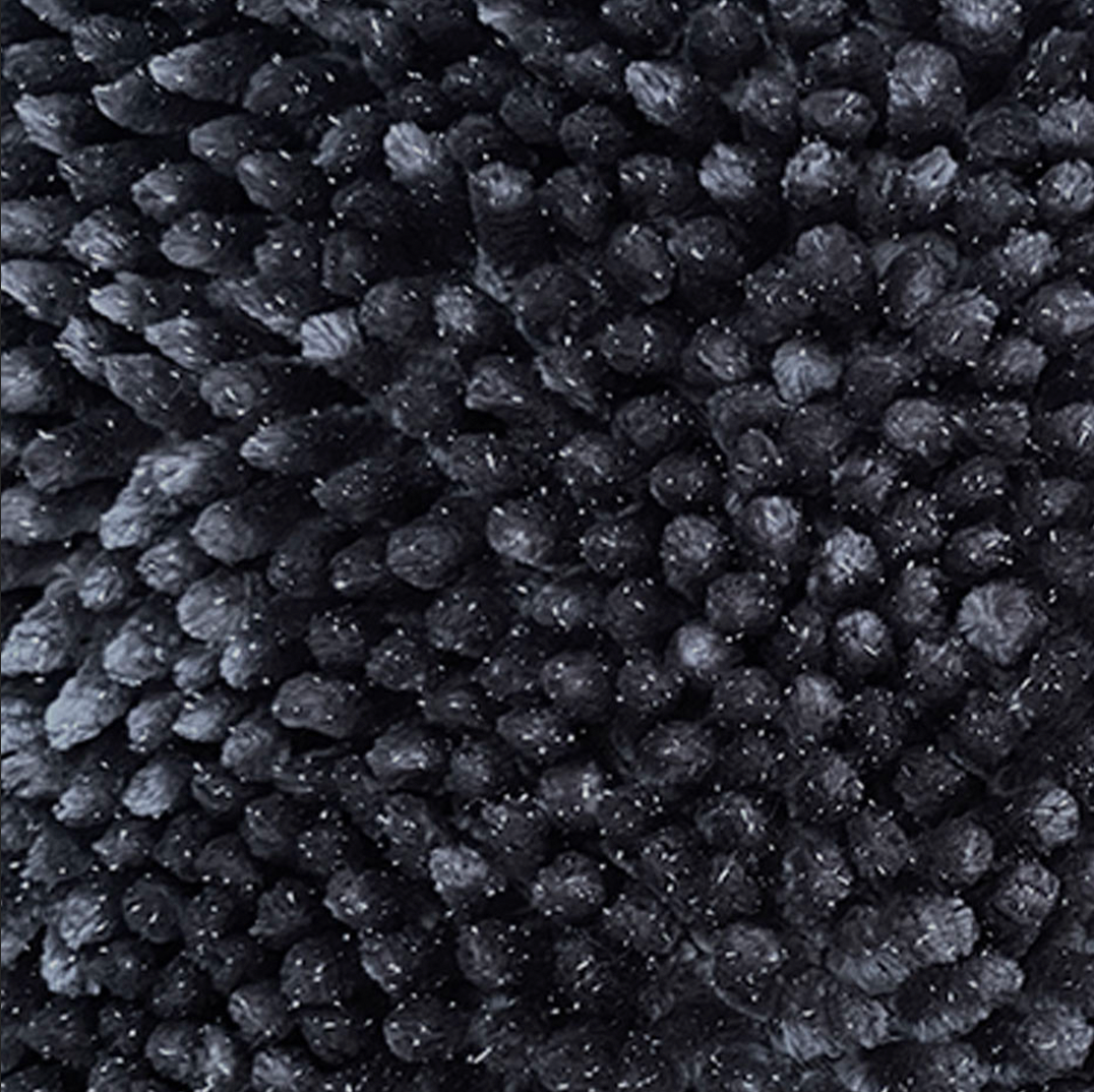 Tapete CHENILLE FURRY - NEGRO