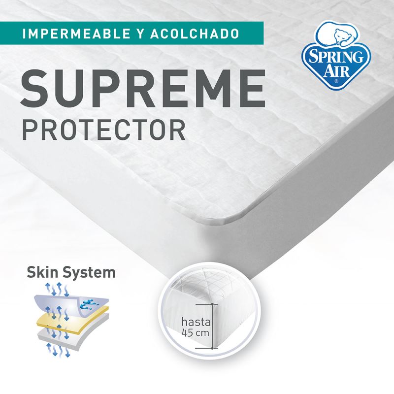 Protector de Colchón Supreme – Spring Air Blancos