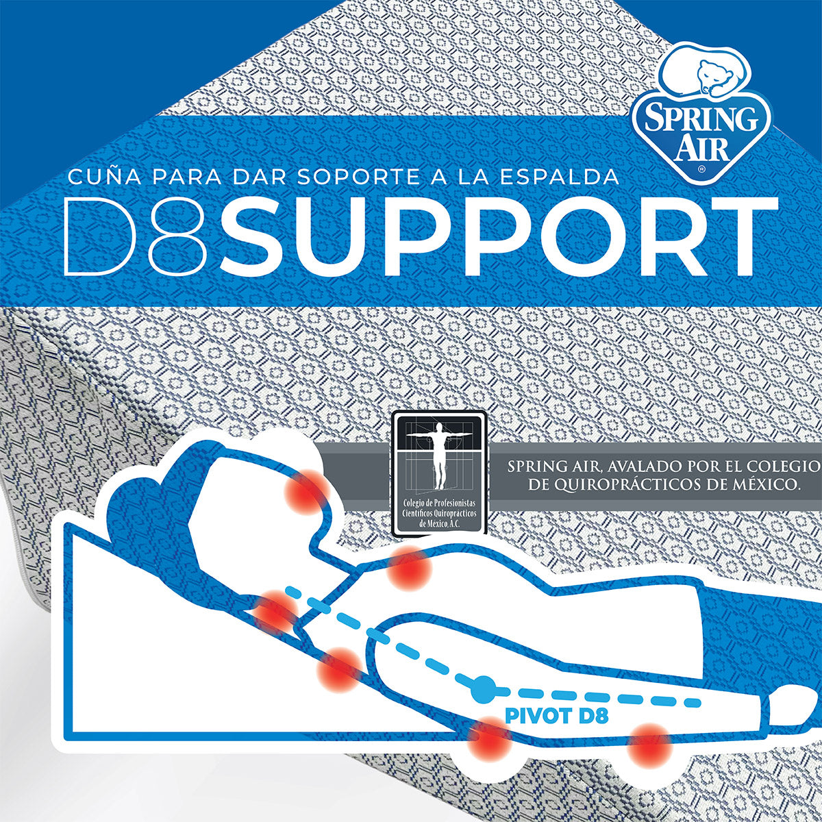 Spring D8 D8 SUPPORT – Spring Air Blancos