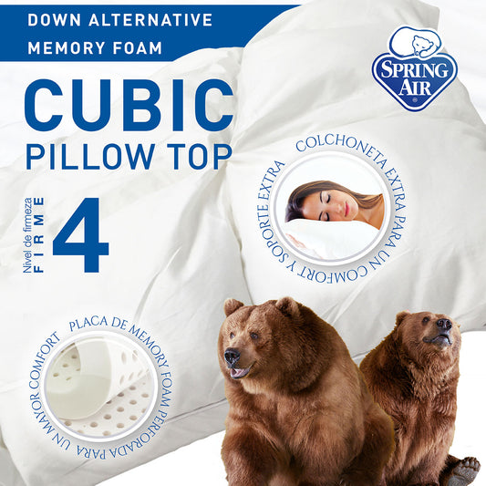 Almohada Cubic