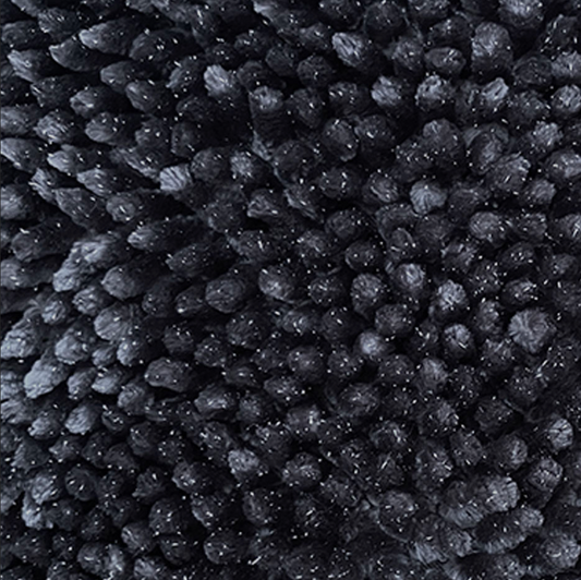 Tapete CHENILLE FURRY - NEGRO